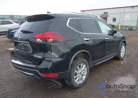 2020 Nissan Rogue Sv Intelligent Awd из США, поврежденный, VIN JN8AT2MV1LW135541